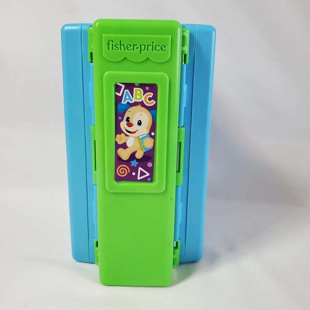 Fisher-Price 123 Schoolbook Learning Toy GWT66 Blue Green Ages 6-36 Months